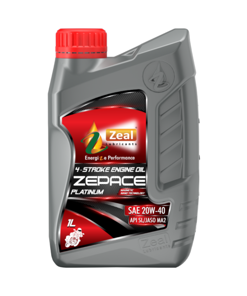 Zeal ZePace Platinum 4T <br>20W-40 SL JASO MA2