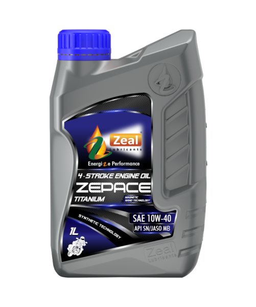 Zeal Zepace Titanium 4T<br>10W40 SN JASO MB